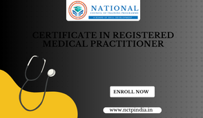 Certificate In Registered Medical Practitioner